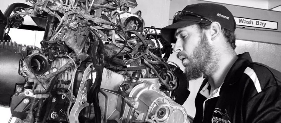 motorcycle mechanic workshop in Perth